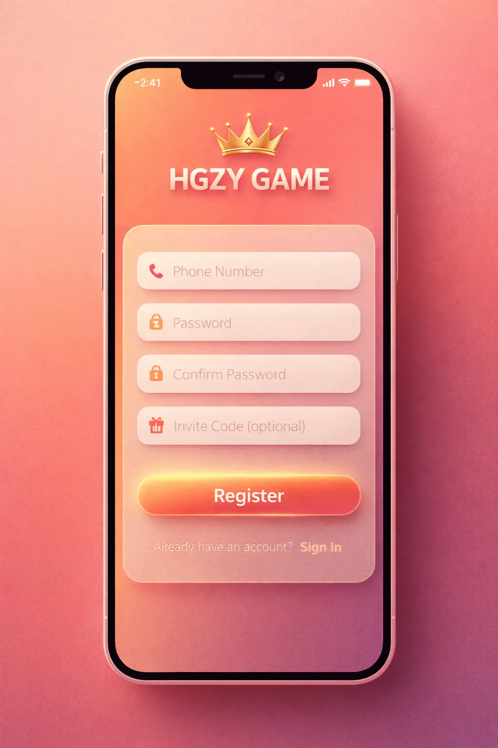 HGZY Game How to Register Full Guide